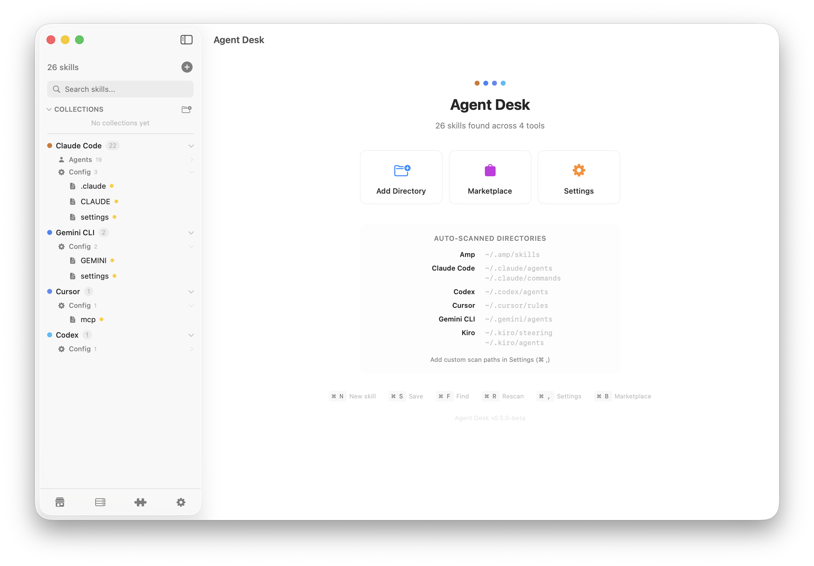 Agent Desk screenshot